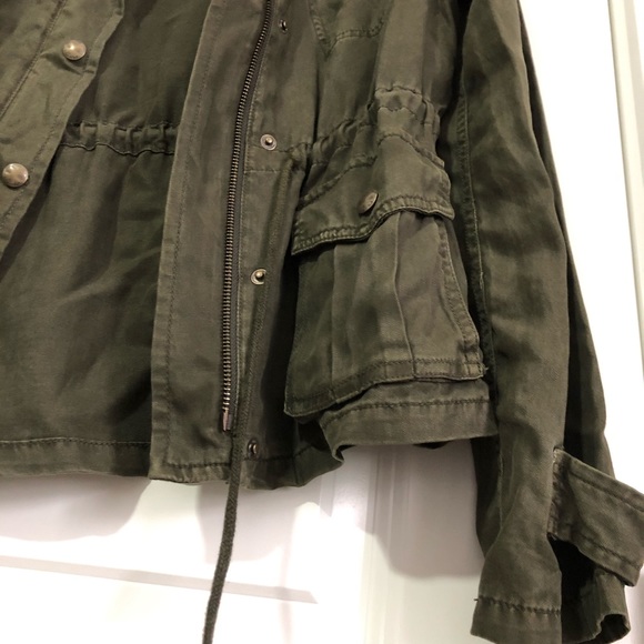 ARITZIA AZURE SKIES TROOPER JACKET - DARK OLIVE XS - Picture 5 of 9